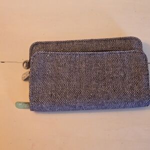 Thirty-One Gifts wallet Woven Tweed Very Durable